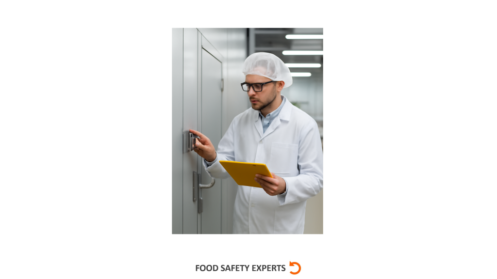Maintenance Manager with an astro cap monitoring entry points and implementing daily IPM checks in the high-care food industry.