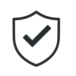 Built for GFSI icon – shield with checklist symbolizing alignment with BRCGS, IFS, and FSSC standards