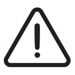 Warning triangle icon representing common mistakes in HACCP risk assessment