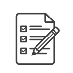 Line icon of a laptop with a play button, symbolizing immediate access to video lessons, downloads, and toolkits after purchase.