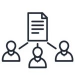 Icon Multiple stakeholders leadership