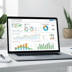 Laptop showing dashboard